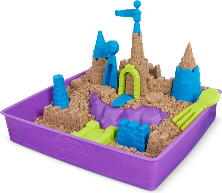 Kinetic Sand, Deluxe Beach Castle Playset with 2.5Lbs of Beach Sand,  includes Molds and Tools, Sensory Toys for Kids Ages 5 Plus - ShopStyle  Pool Accessories